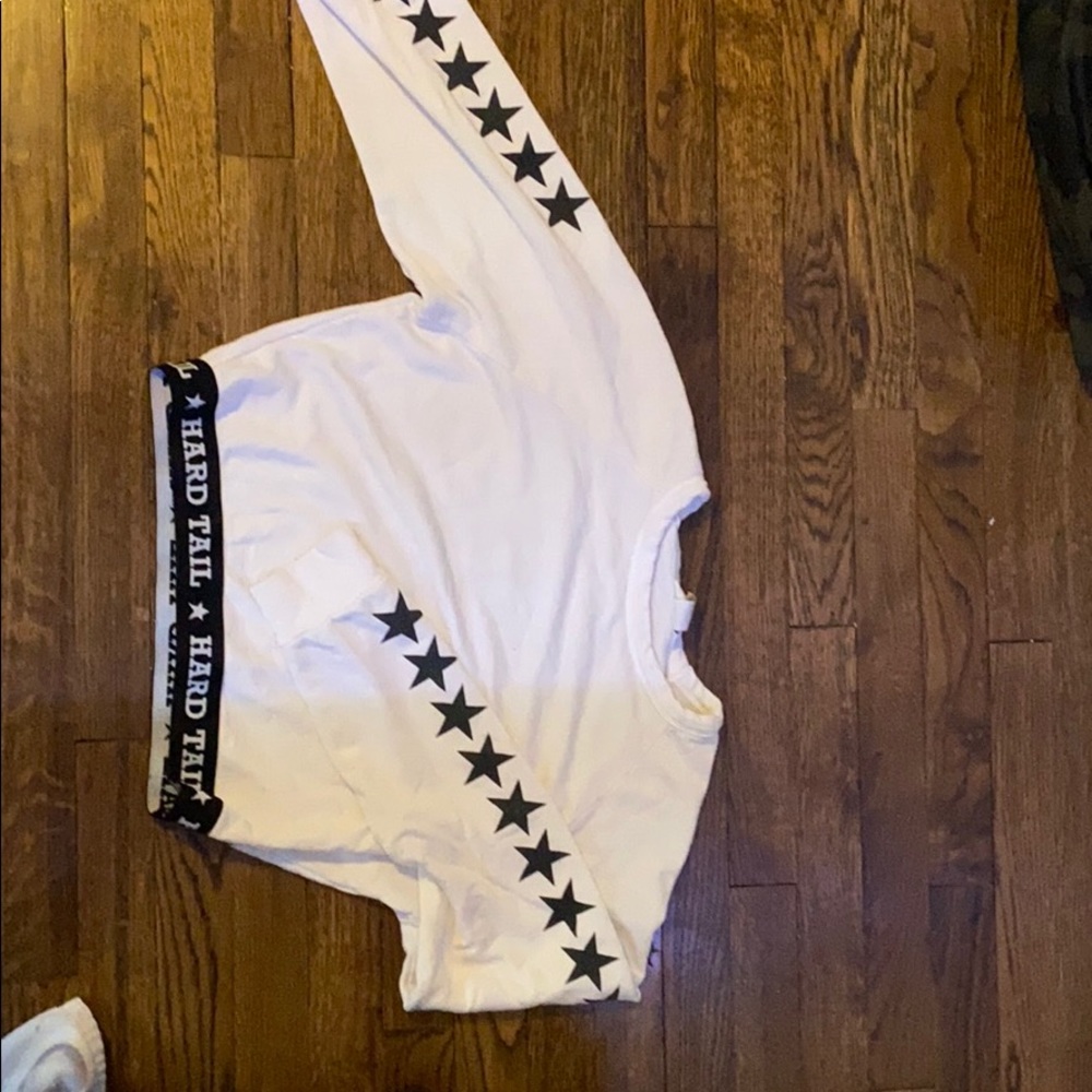 Cropped hard tail sweatshirt